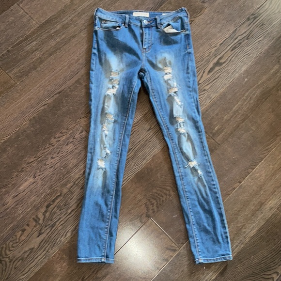 Bullhead Jeans - high Rise Skinny - Picture 2 of 7